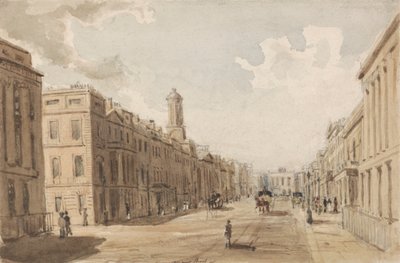 Regent Street, vers Piccadilly depuis Waterloo Place - Thomas Shotter Boys