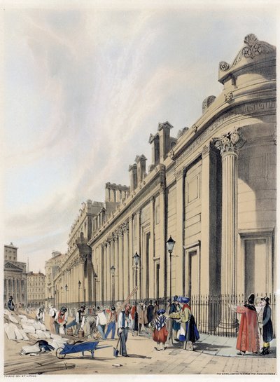 La Banque en direction de Mansion House - Thomas Shotter Boys