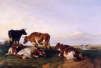 Paysage et bétail, 1868 - Thomas Sidney Cooper