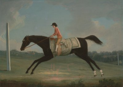 Borlase Cokayne en garçon montant Sultana - Thomas Smith of Derby