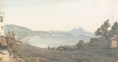 Chiaja de Naples depuis Posillipo - Thomas Smith of Derby
