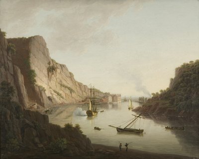 Vue des rochers de Saint-Vincent et des sources thermales - Thomas Smith of Derby