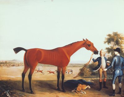 Le cheval de course du duc de Devonshire 