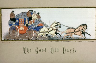 "Le bon vieux temps (Royal Mail Coach)" - Thomas Stevens