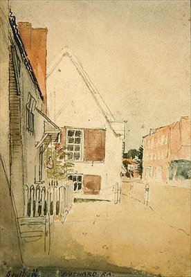 Une rue à Southall - Thomas Stothard