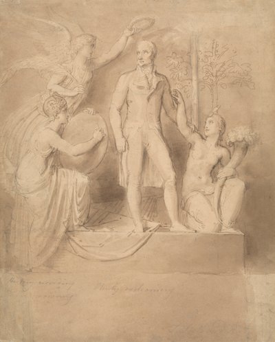 Étude pour le Monument de Wellington - Thomas Stothard