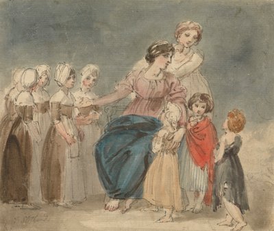 Enfants de la Charité et Petits Vagabonds - Thomas Stothard