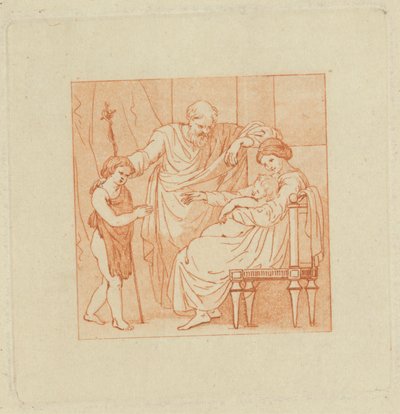[Un de] Deux albums, contenant un total de 213 dessins de Stothard pour des illustrations de livres - Thomas Stothard