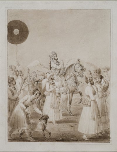 Portrait de Maharana Bhim Singh d