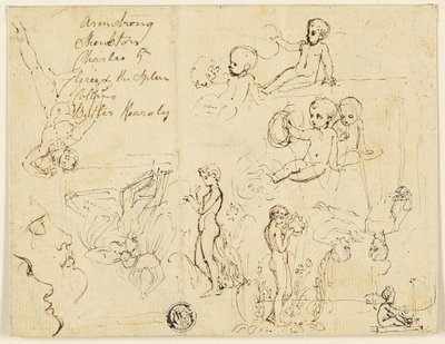 Esquisses pour les poèmes de Samuel Rogers - Thomas Stothard