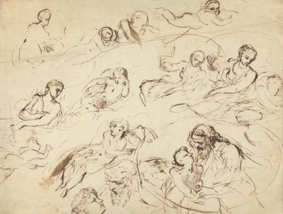Étude pour Télémaque - Thomas Stothard