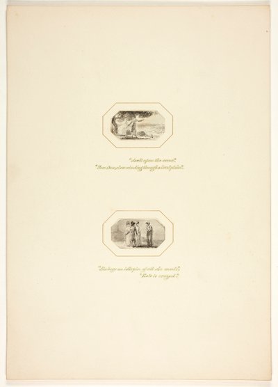 Étude pour une planche de La Tâche - Thomas Stothard