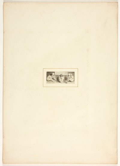 Étude pour une planche de La Tâche - Thomas Stothard