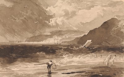 Lyme Regis, Dorsetshire, une rafale - Thomas Sully