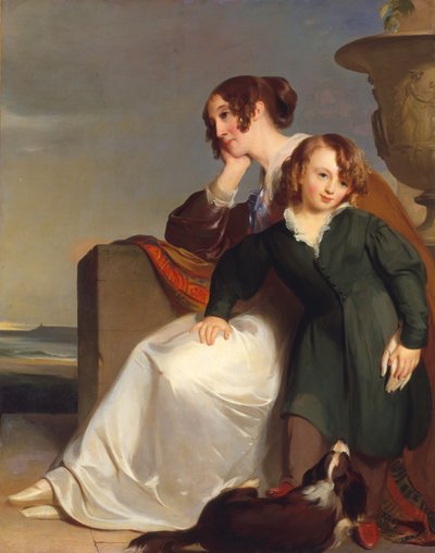 Mère et fils, 1840 - Thomas Sully