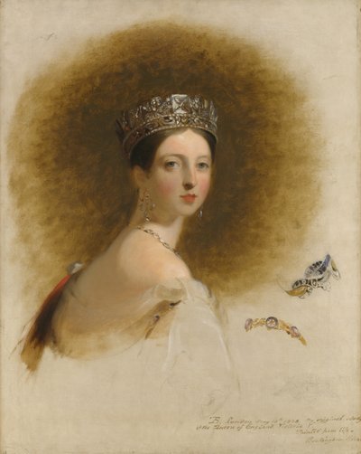 Portrait de la reine Victoria - Thomas Sully
