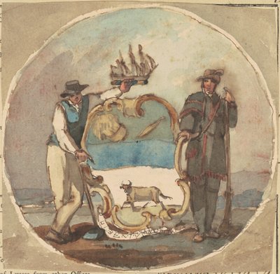 Étude pour "Le Grand Sceau de l