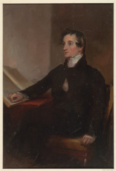 Étude pour "Le Révérend Thomas Stockton," Musée des Beaux-Arts de San Francisco, San Francisco, CA - Thomas Sully