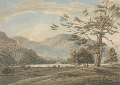 Paysage : Arbres, Lacs et Montagnes, District des Lacs - Thomas Sunderland