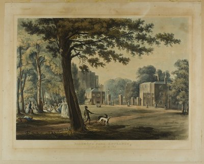 Entrée du parc de Richmond - Thomas Sutherland