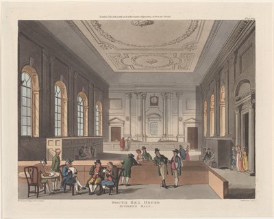 South Sea House, Dividend Hall, 1er février 1810 - Thomas Sutherland