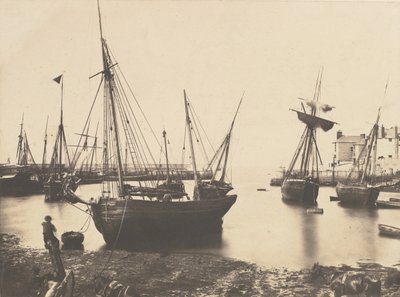 Scène de port, vers 1855 - Thomas Sutton.