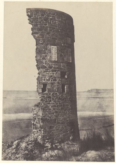 Tour frappée par la foudre, baie de Saint-Ouen - Thomas Sutton