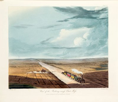 Pont de Rainhill, Chat Moss, près de Liverpool, 1831 - Thomas Talbot Bury