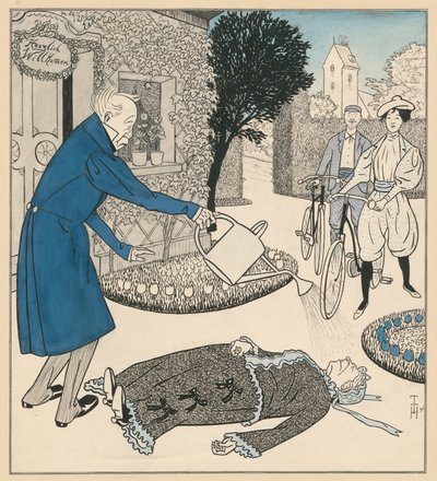 La femme moderne ou visite aux jeunes mariés - Thomas Theodor Heine
