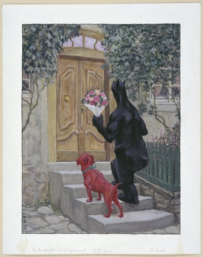 Le Simplicissimus en félicitateur - Thomas Theodor Heine