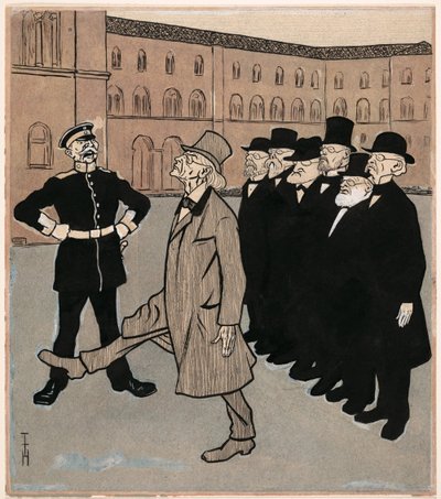 La Liberté de la science; Simplicissimus V/5 - Thomas Theodor Heine