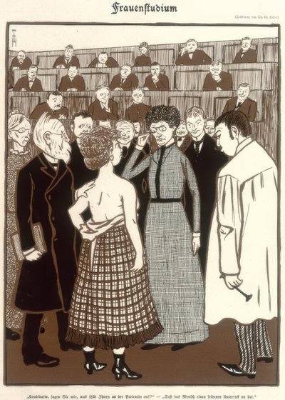 Études féminines - Thomas Theodor Heine