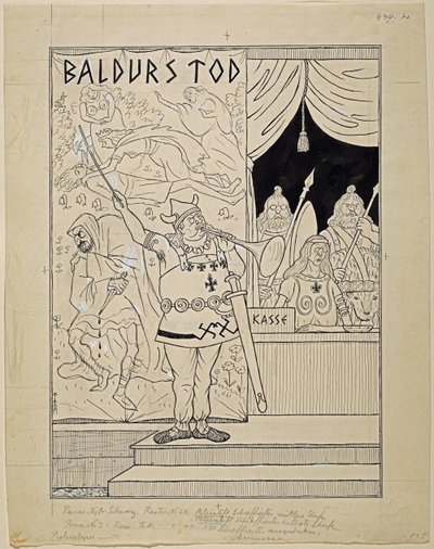Concurrence pour Oberammergau; Simplicissimus XXXV/8 - Thomas Theodor Heine