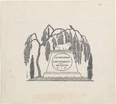 Tombeau du carlin - Thomas Theodor Heine