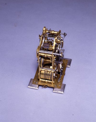 Horloge miniature à carillon, no. 222, c.1695 (métal) - Thomas Tompion
