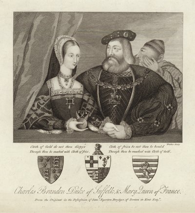 Charles Brandon Duc de Suffolk et Marie Reine de France - Thomas Trotter