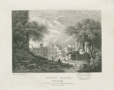 Château de Dudley - Le Donjon : lithographie, nd [19e siècle] - Thomas Underwood