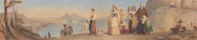 Fête de San Antonio, baie de Naples - Thomas Uwins