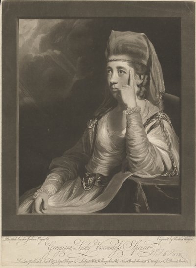 Margaret Georgiana Spencer (née Poyntz), Comtesse Spencer - Thomas Watson