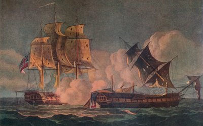 Capture du Forte, vers 1800 - Thomas Whitcombe