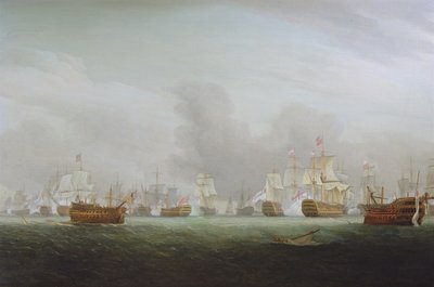 La bataille du Glorieux Premier Juin, 1794 - Thomas Whitcombe