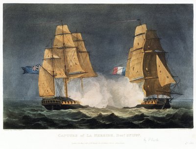 La capture du navire français 
