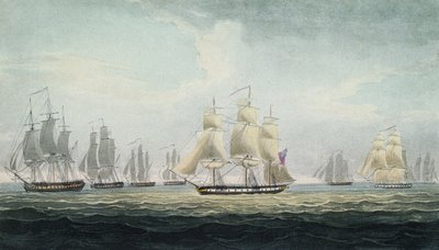 La manœuvre navale de Sir Graham Moore, commandant de l