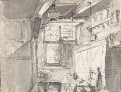 Un intérieur - Thomas Wijck