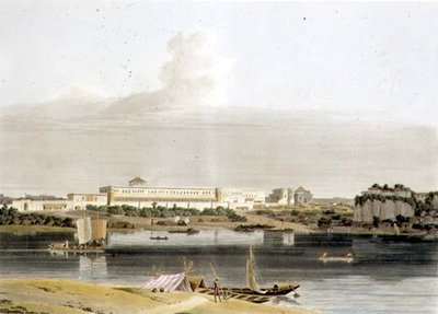 Palais de Nawaub Suja Dowla à Lucnow, planche XVI de la Partie 4 de 