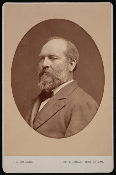 Portrait de James Abram Garfield - Thomas William Smillie