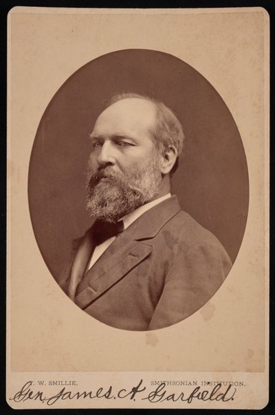 Portrait de James Abram Garfield 1831-1881, juin 1880 - Thomas William Smillie