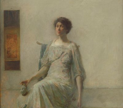 Dame avec un masque, 1911 - Thomas Wilmer Dewing
