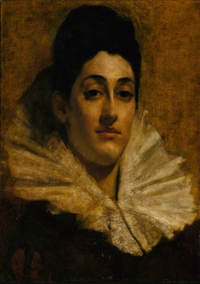 Portrait de Frances C. Houston - Thomas Wilmer Dewing