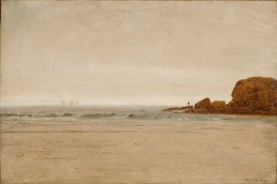 Plage et rochers 1870 - Thomas Worthington Whittredge